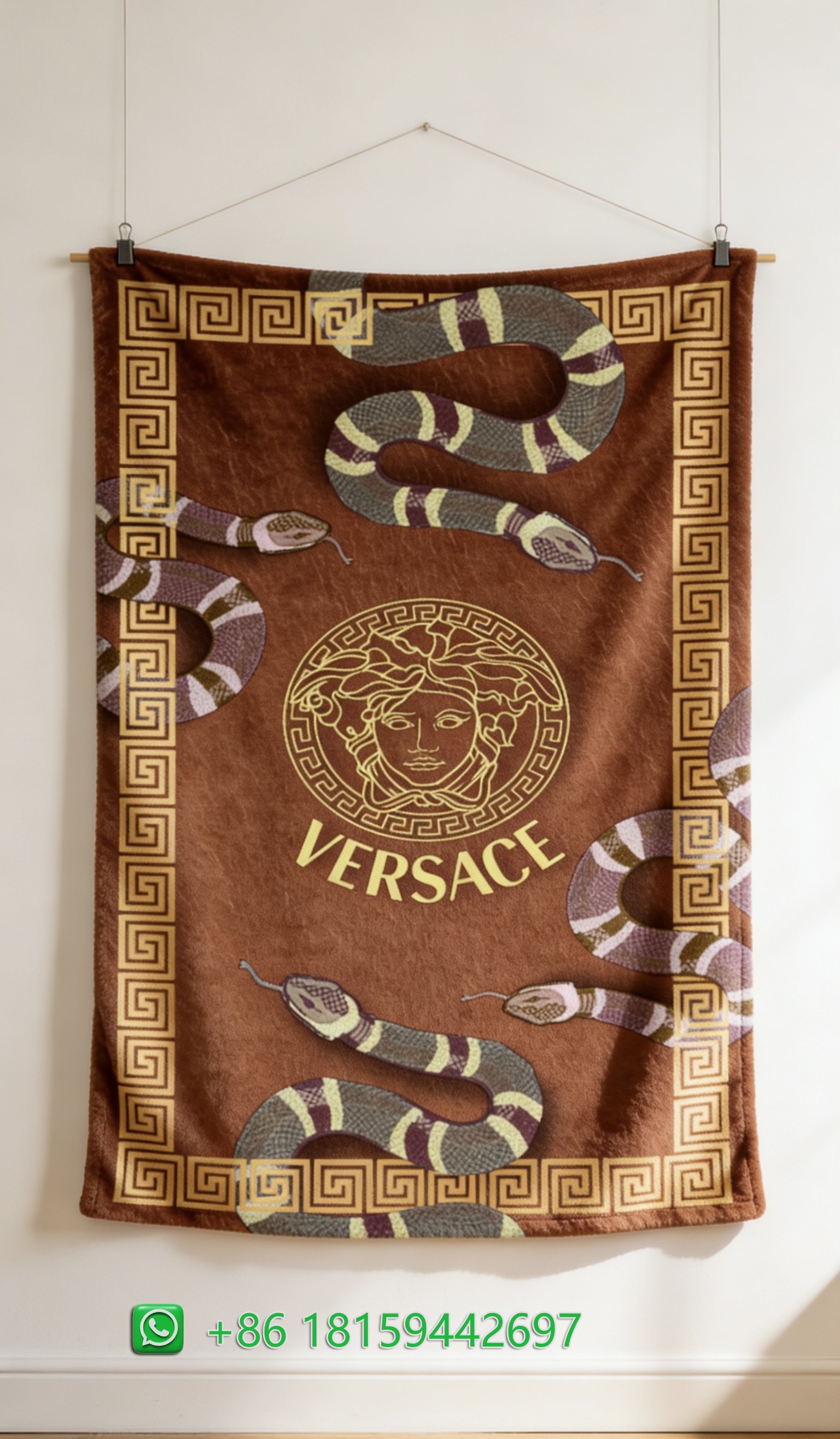 Versace Throw Blankets